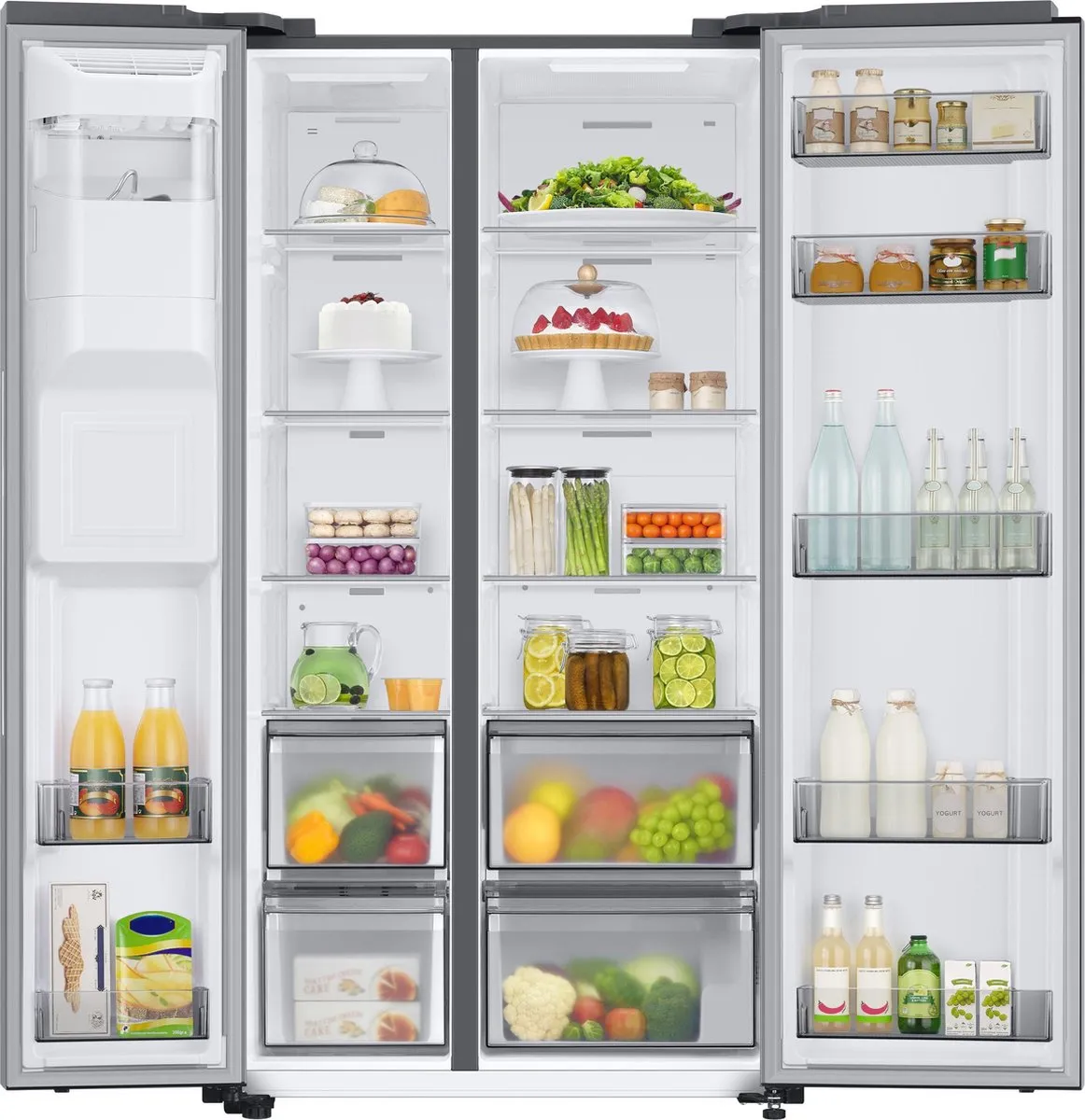 Samsung Serie 8 RS68A8821SL Koelkast - 609L - 2 Vriesvakken - afbeelding 6 van 6