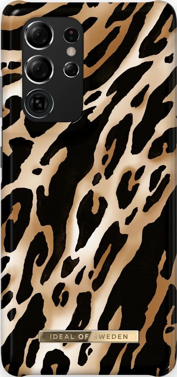 iDeal of Sweden Fashion Case Samsung Galaxy S21 Ultra Iconic Leopard