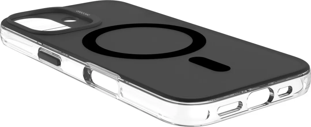 Decoded Clear Frosted Hoesje iPhone 16 - D25IPO16BCT2FK - Zwart - afbeelding 6 van 6