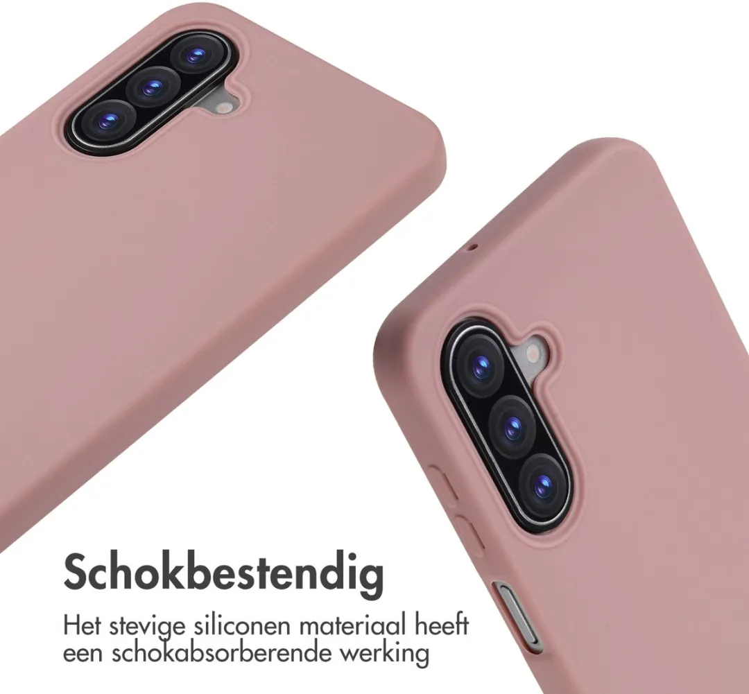 Imoshion Hoesje Samsung Galaxy A17 - Siliconen - Sand Pink - afbeelding 6 van 6