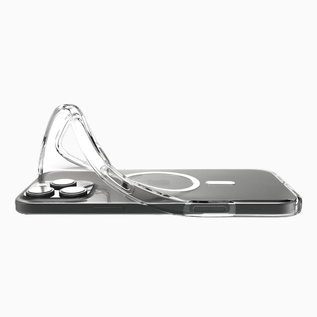 Spigen Crystal Flex MagFit Hoesje iPhone 16 Pro Max - Transparant