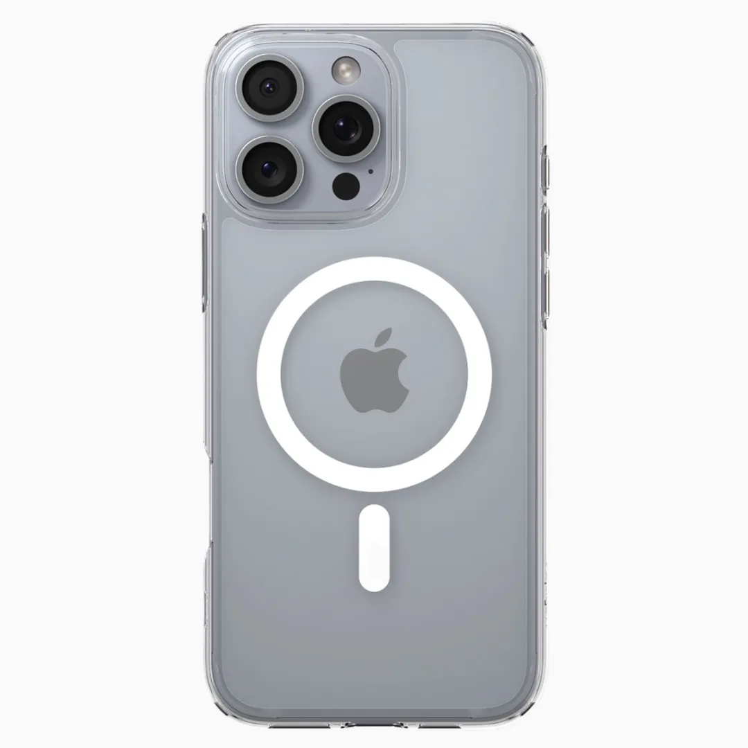 Spigen Crystal Flex MagFit Hoesje iPhone 16 Pro Max - Transparant