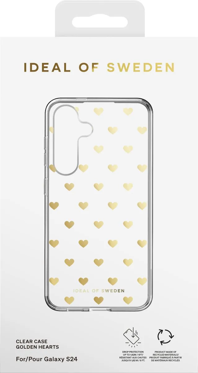 iDeal of Sweden Mirror Case Samsung Galaxy S24 - Goud - MagSafe - afbeelding 6 van 6