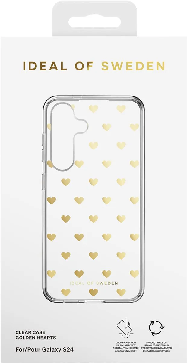 iDeal of Sweden Mirror Case Samsung Galaxy S24 - Goud - MagSafe