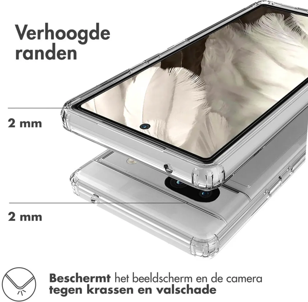 Accezz Xtreme Impact Backcover 2.0 Hoesje - Google Pixel 8 - Transparant