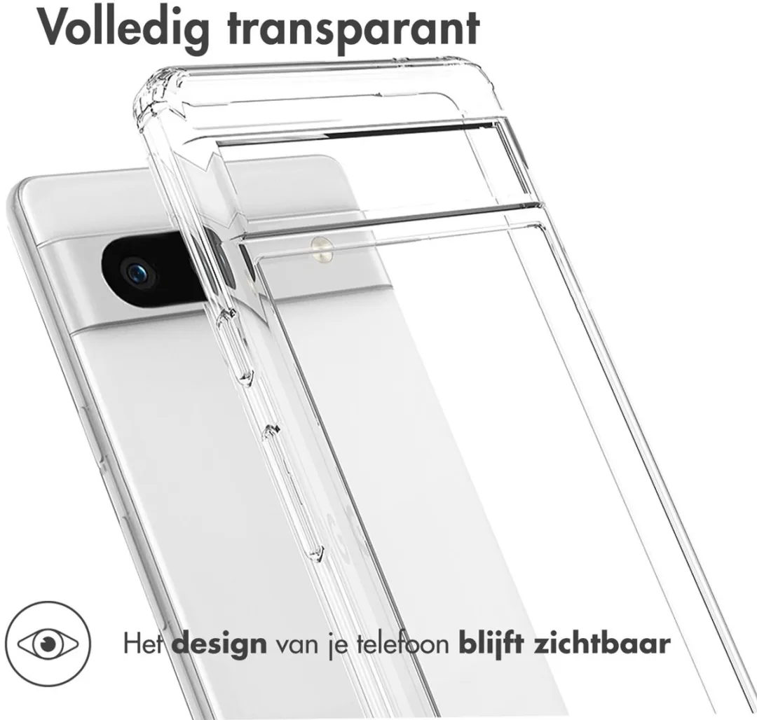 Accezz Xtreme Impact Backcover 2.0 Hoesje - Google Pixel 8 - Transparant