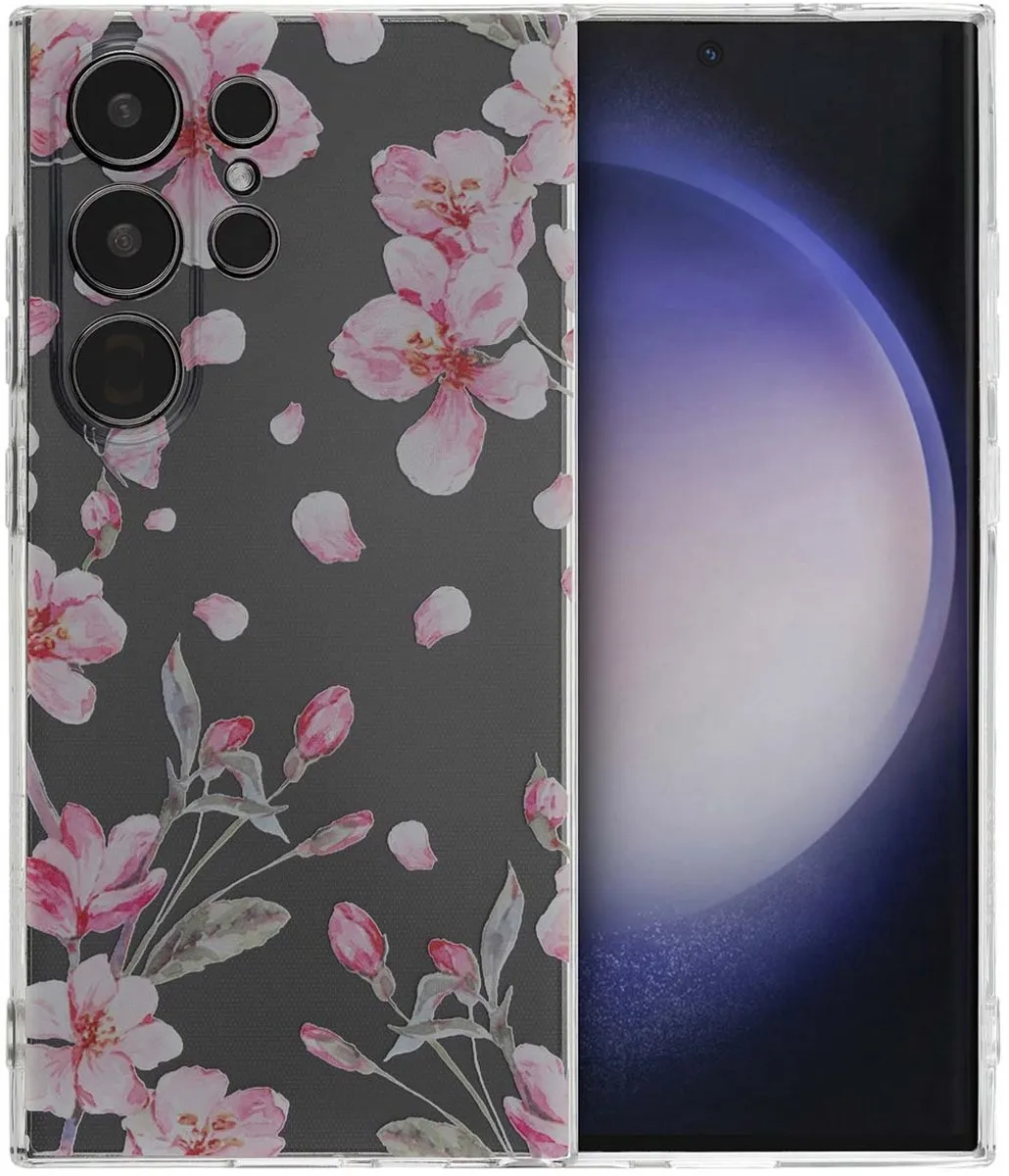 Imoshion Hoesje Samsung Galaxy S24 Ultra Blossom Watercolor