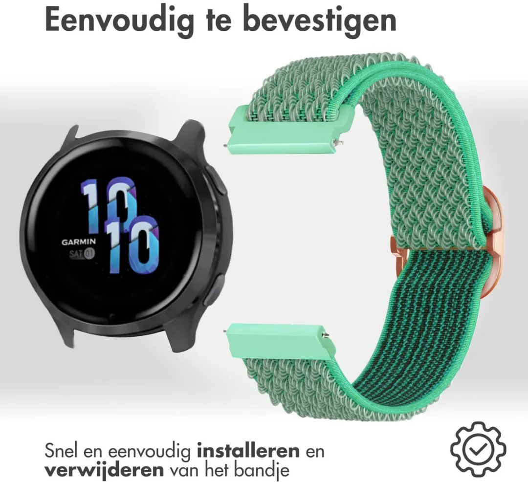 Imoshion Smartwatchband Turquoise - 22mm - One Size