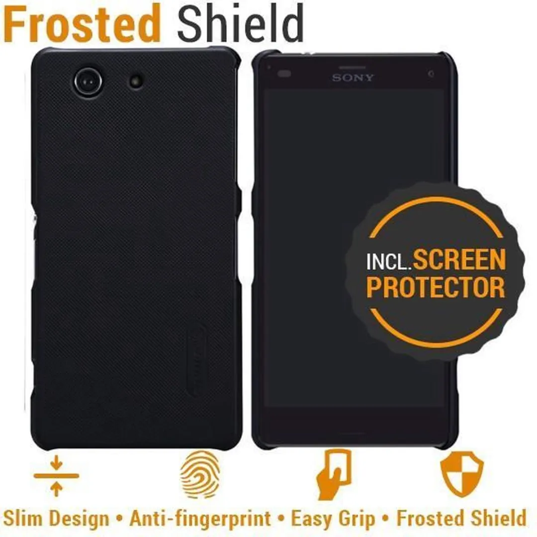 Nillkin Backcover Sony Xperia Z3 Compact SFS-N-SXZ3C-BK - Zwart - afbeelding 2 van 6