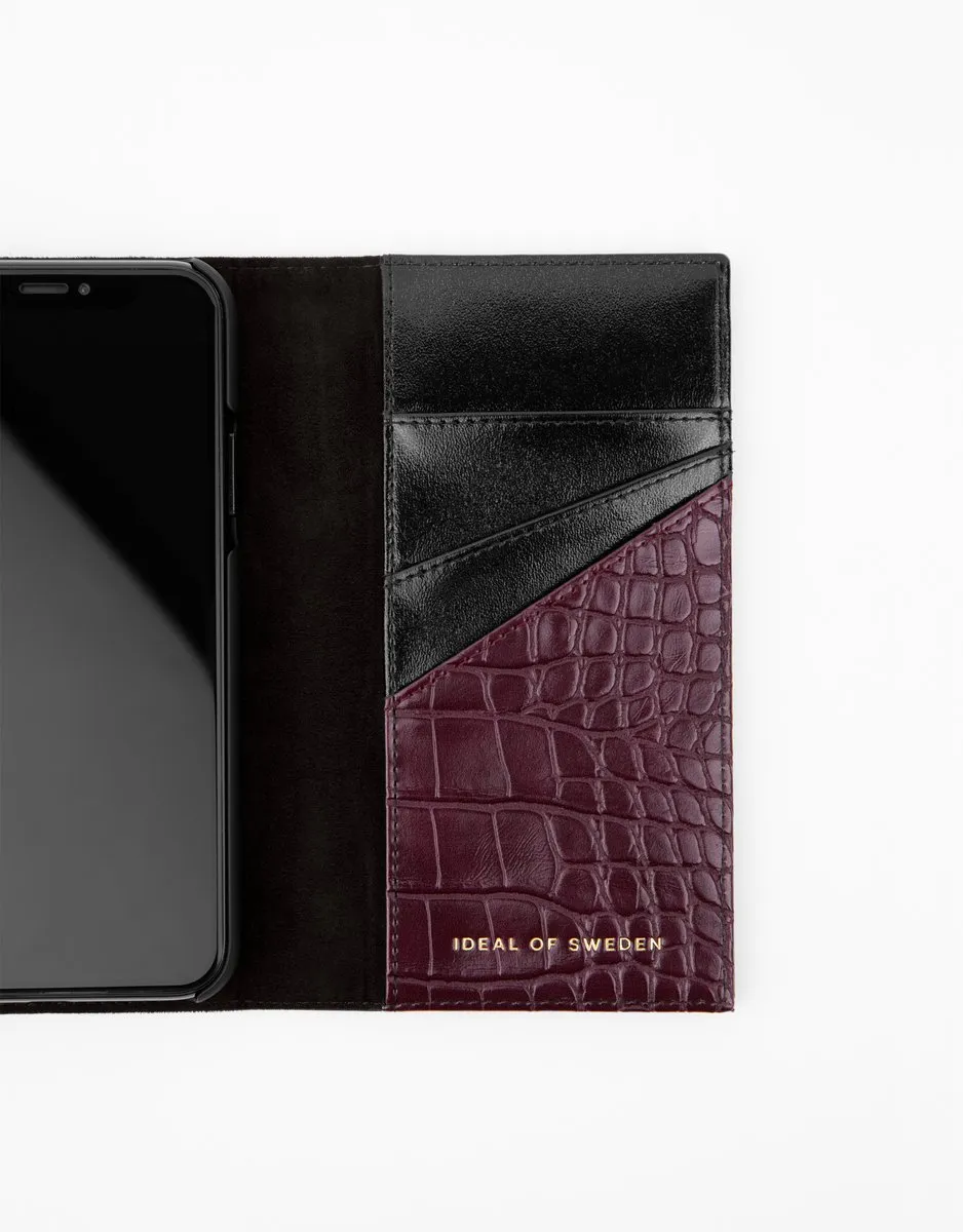 iDeal of Sweden Studio Clutch iPhone 11/XR - 3 Pasjes - Paars Croco - IDSTCAW20-1961-238 - afbeelding 3 van 6