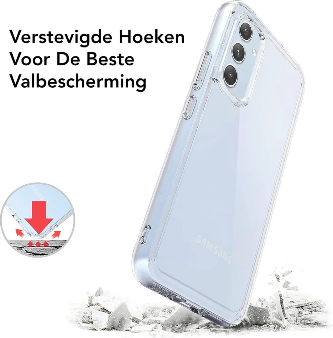 Nuvex Hoesje Samsung Galaxy A54 - Transparant
