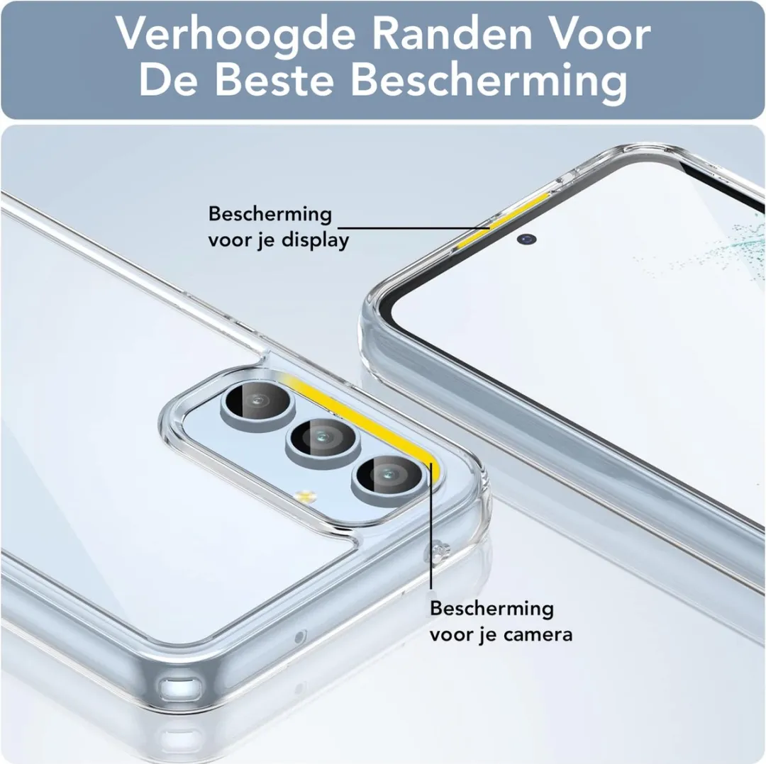 Nuvex Hoesje Samsung Galaxy A54 - Transparant