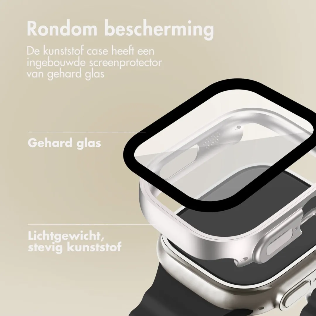 Imoshion Apple Watch Ultra 49mm Sterrenlicht Hoesje - Full Cover