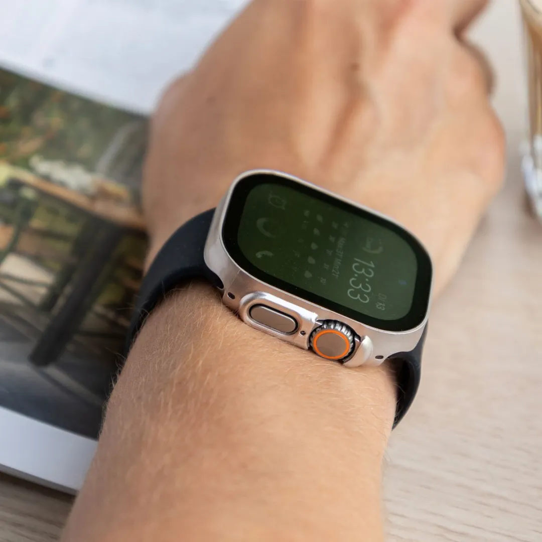 Imoshion Apple Watch Ultra 49mm Sterrenlicht Hoesje - Full Cover