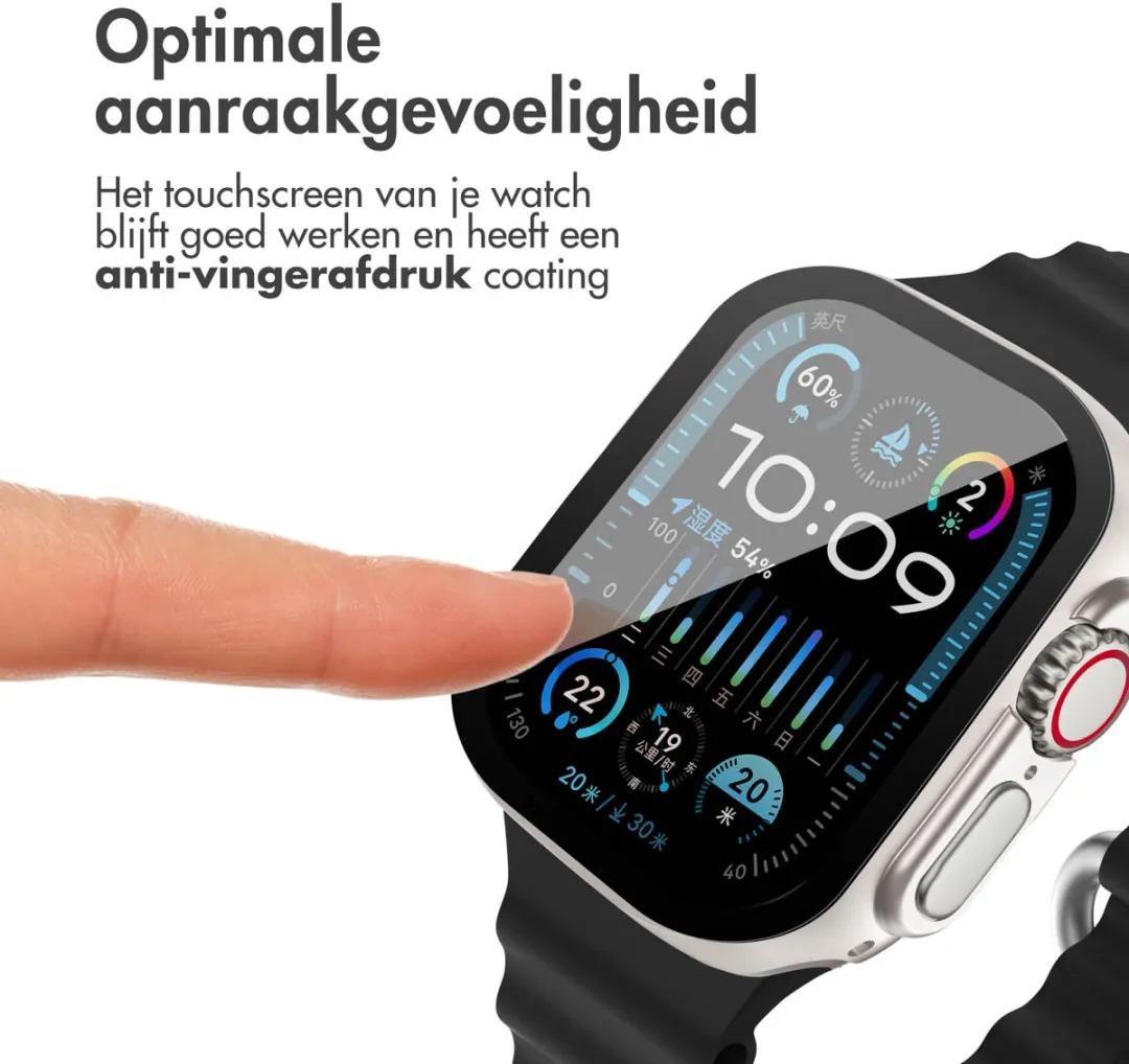 Imoshion Apple Watch Ultra 49mm Sterrenlicht Hoesje - Full Cover