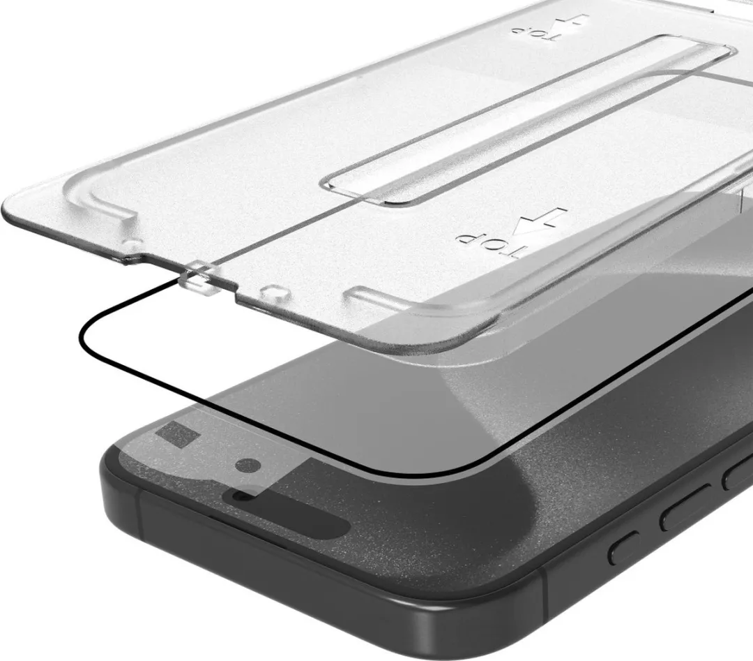 Just in Case Cazy Screenprotector iPhone 16 Plus - 2 Stuks