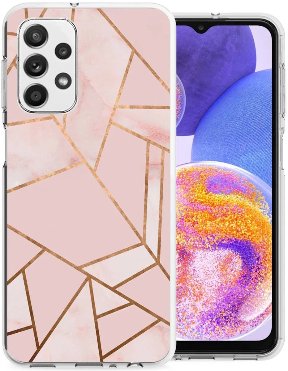Imoshion Hoesje Samsung Galaxy A23 Pink Graphic