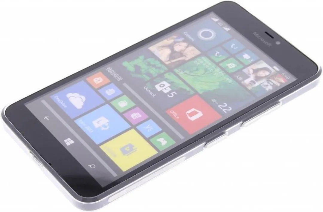 Nillkin Nature TPU Hoes Microsoft Lumia 640 XL - Transparant - afbeelding 3 van 4
