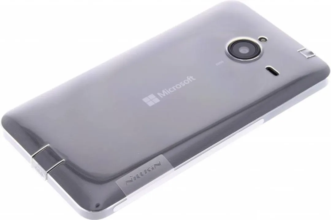 Nillkin Nature TPU Hoes Microsoft Lumia 640 XL - Transparant - afbeelding 2 van 4