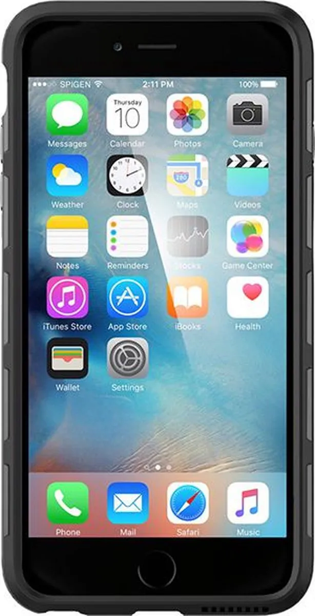 Spigen Thin Fit Hybrid Case iPhone 6S Plus - Wit