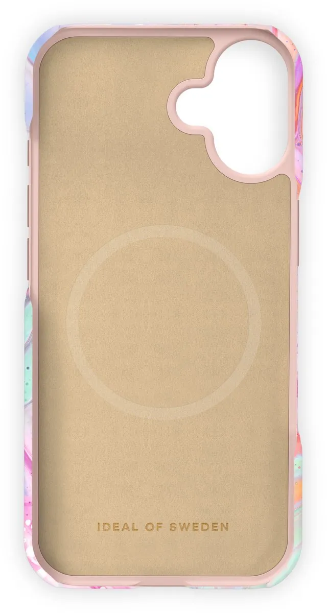 iDeal of Sweden iPhone 16 Fashion Case MagSafe Pastel Marble - IDFCMS-I2461-511