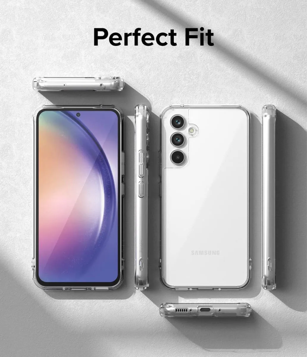 Ringke Fusion Hoesje Samsung Galaxy A54 - Transparant