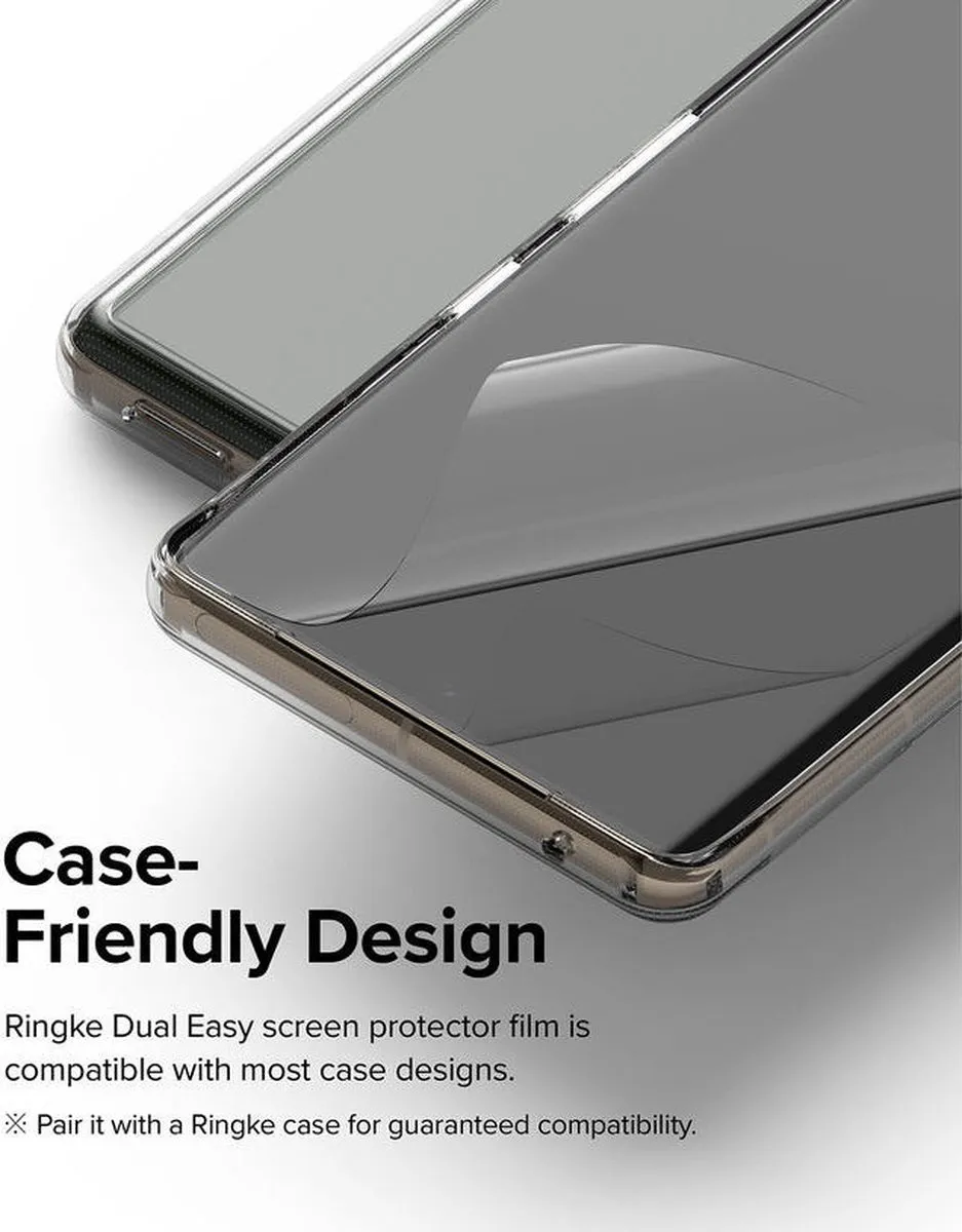 Ringke Dual Easy Schermbeschermer 2 Stuks - Google Pixel 7 Pro