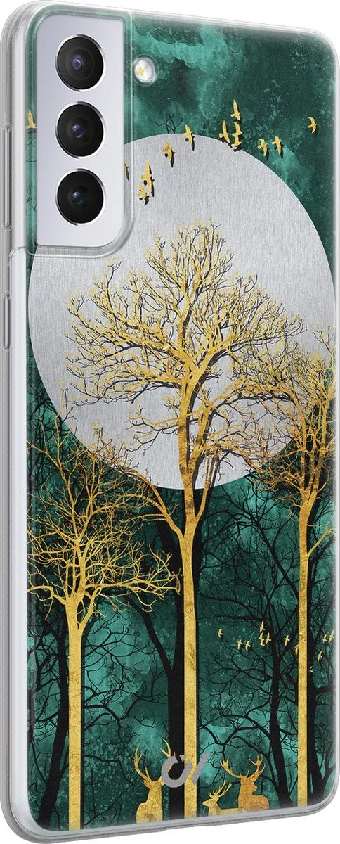 Casevibes Hoesje Samsung Galaxy S21 - Goud