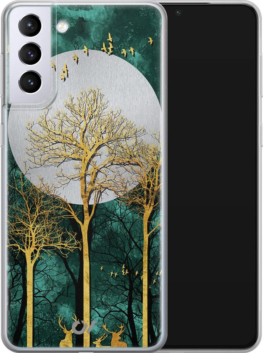Casevibes Hoesje Samsung Galaxy S21 - Goud