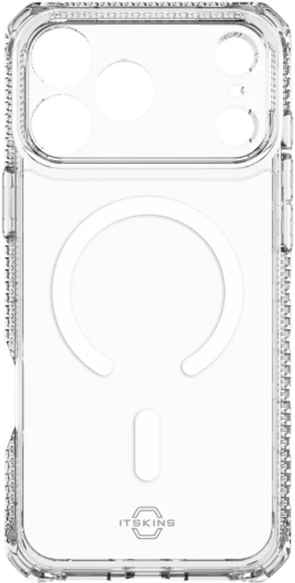 ITSKINS Level 2 HybridMagClear iPhone 17 Pro Max Hoesje - Transparant