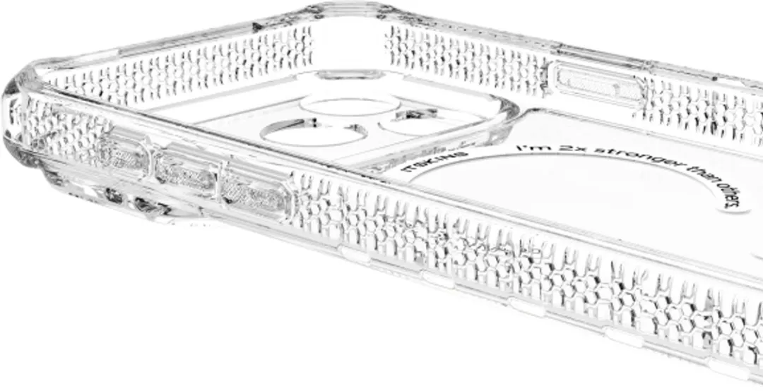 ITSKINS Level 2 HybridMagClear iPhone 17 Pro Max Hoesje - Transparant