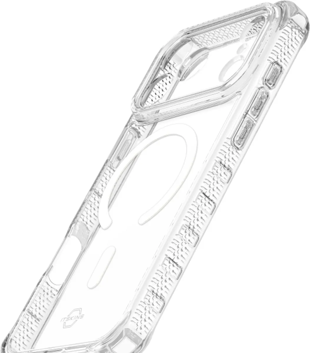 ITSKINS Level 2 HybridMagClear iPhone 17 Pro Max Hoesje - Transparant