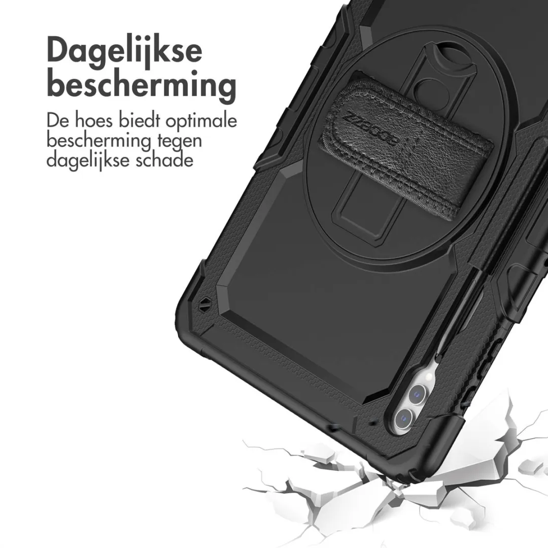 Accezz Tablethoes SH00065848 - Samsung Galaxy Tab S10/S9 Ultra 14.6" - Zwart