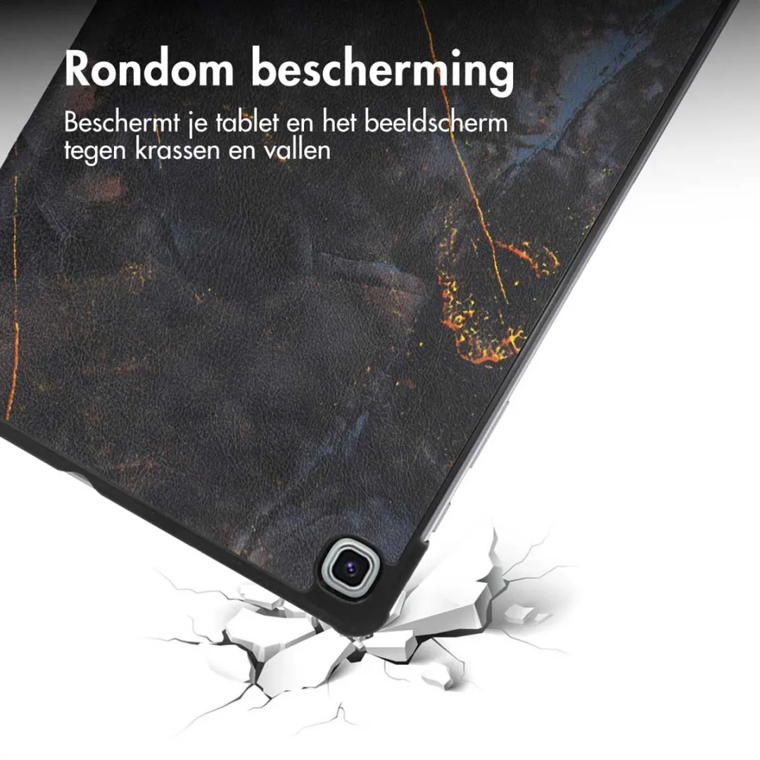 Imoshion Tablethoes SH00075220 - Trifold Design - 10.4" - Black Marble - afbeelding 4 van 5
