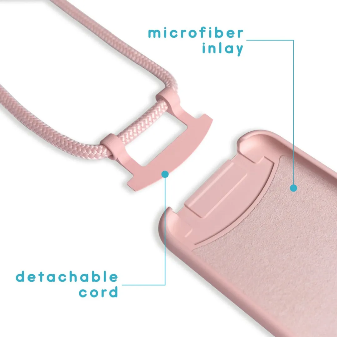 Imoshion Hoesje iPhone 11 Roze - met afneembaar koord