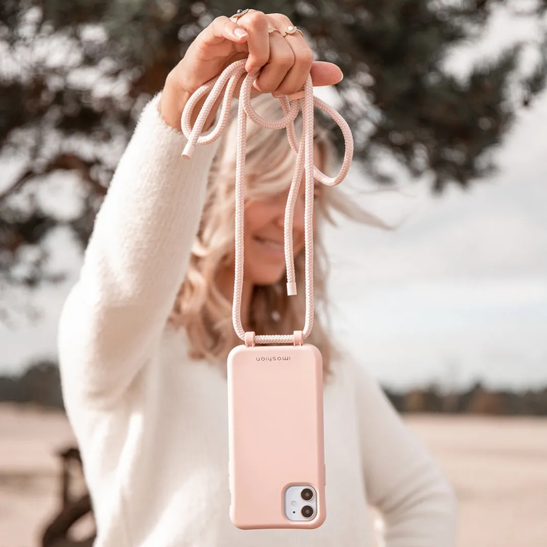 Imoshion Hoesje iPhone 11 Roze - met afneembaar koord