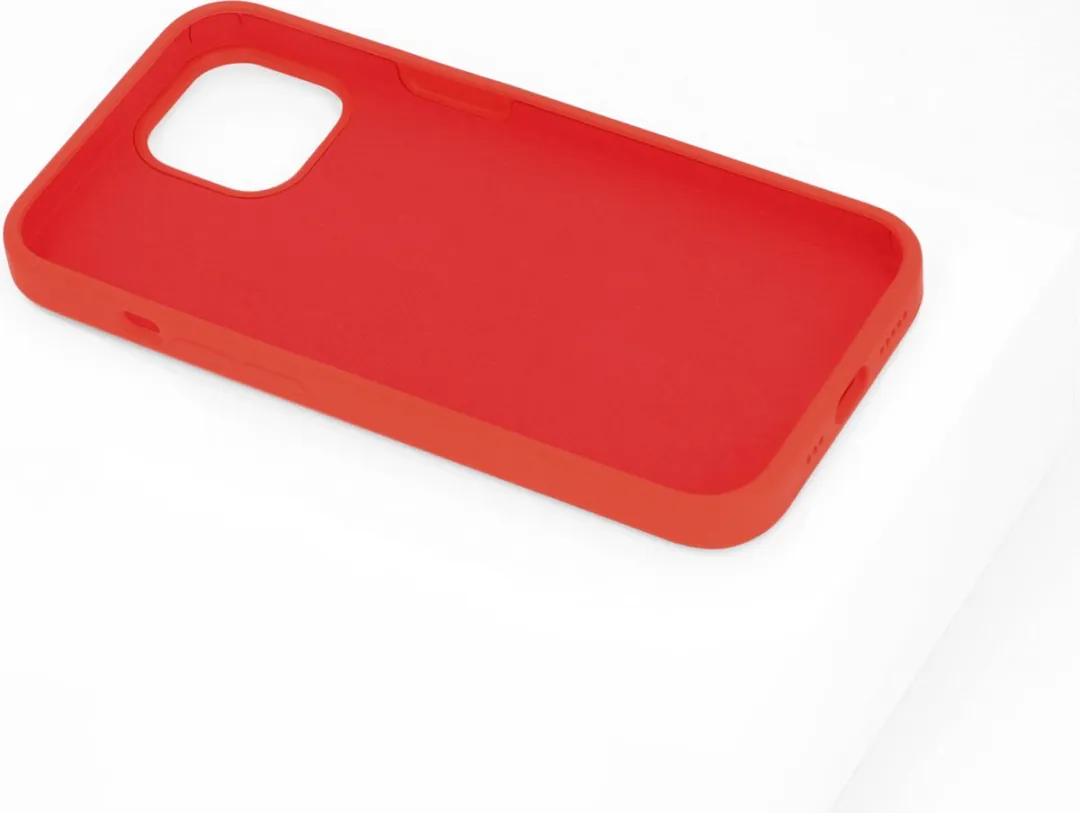 BMAX Siliconen Hoesje iPhone 13 - Rood