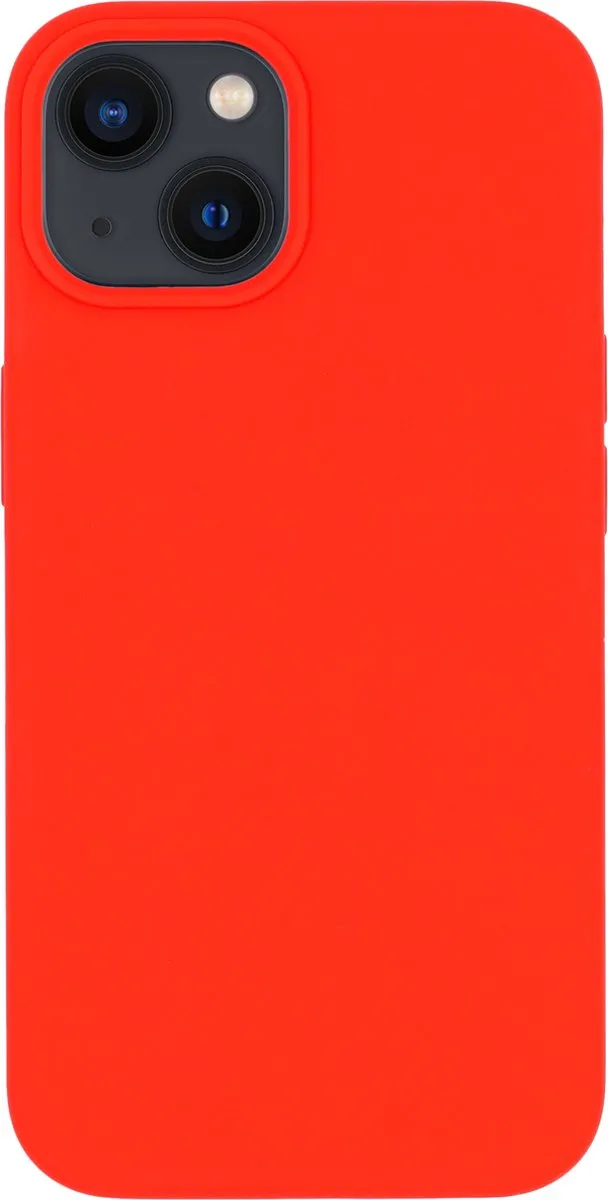 BMAX Siliconen Hoesje iPhone 13 - Rood