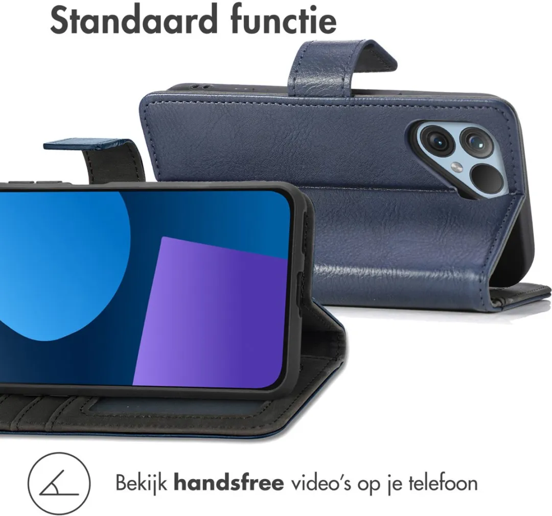 Imoshion Hoesje Fairphone 5 Donkerblauw - 3 Pasjes