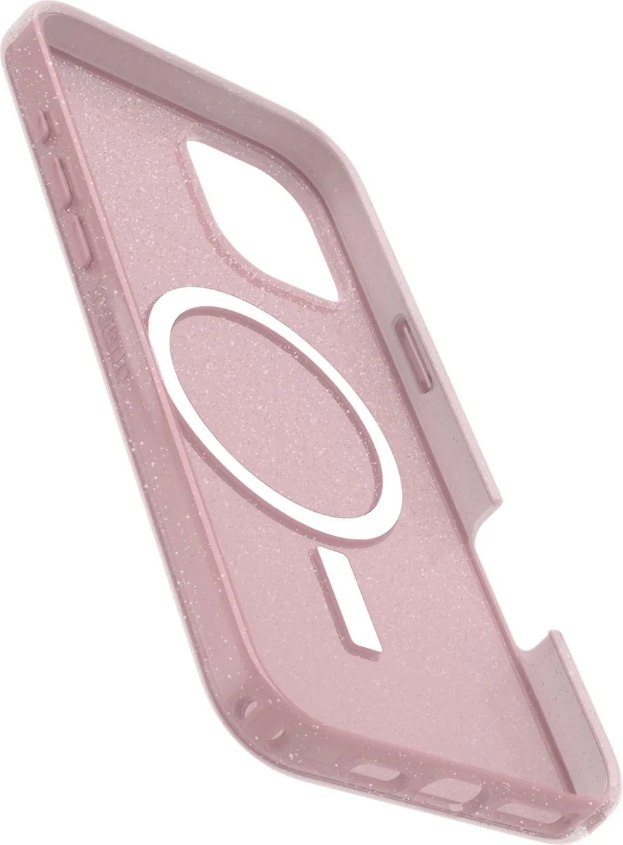 OtterBox Symmetry Clear Mag iPhone 16 Plus Hoesje - 77-96360 - Thimble Berry Pink