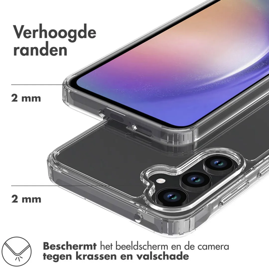 Accezz Xtreme Impact Backcover 2.0 Hoesje - Samsung Galaxy A55 - Transparant