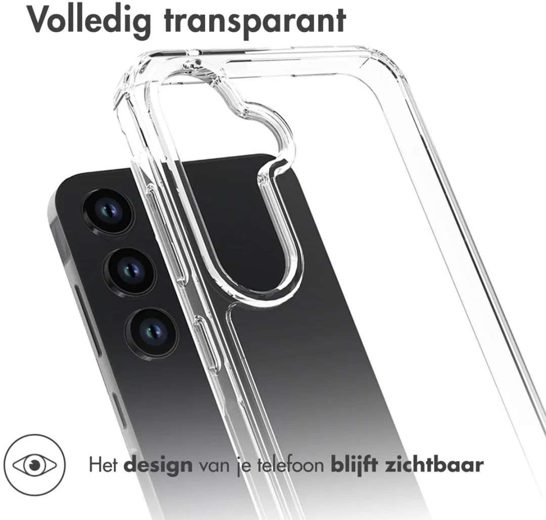 Accezz Xtreme Impact Backcover 2.0 Hoesje - Samsung Galaxy A55 - Transparant