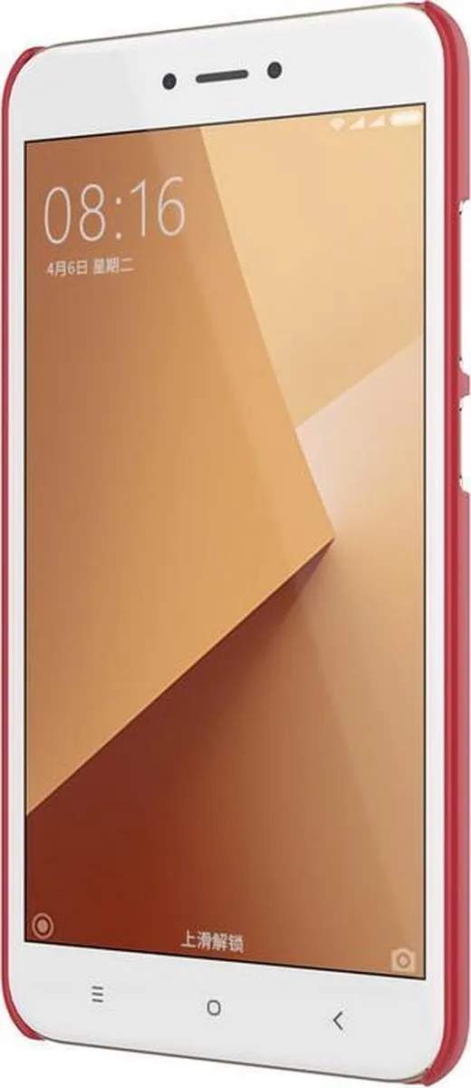 Nillkin Frosted Shield HardCase Xiaomi Redmi Note 5A - Rood - afbeelding 4 van 6