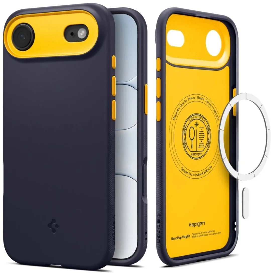 Spigen iPhone 17 Air Telefoonhoesje - MagSafe - 1 Pasje - Zwart - afbeelding 6 van 6