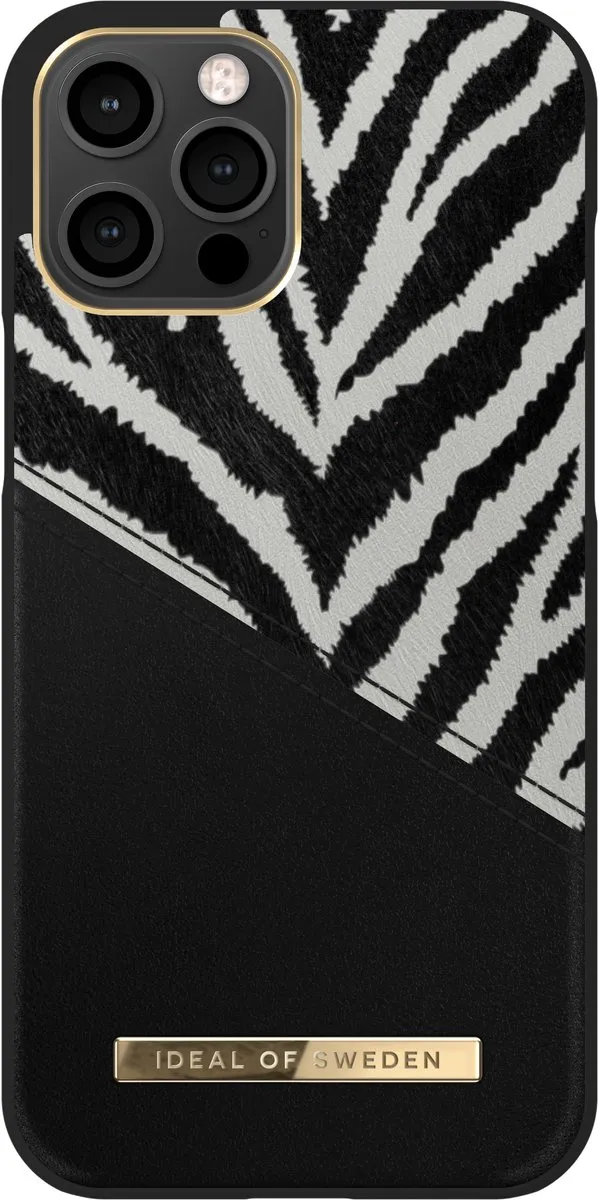 iDeal of Sweden Fashion Case Atelier iPhone 12 Pro Max - IDACAW20-2067-247 - Wit/Zwart