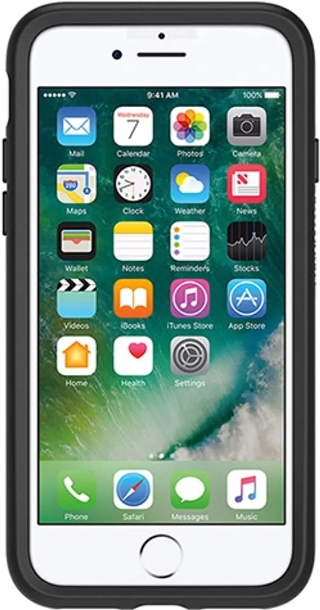 OtterBox Symmetry 77-55769 iPhone 7 Hoesje - Zwart