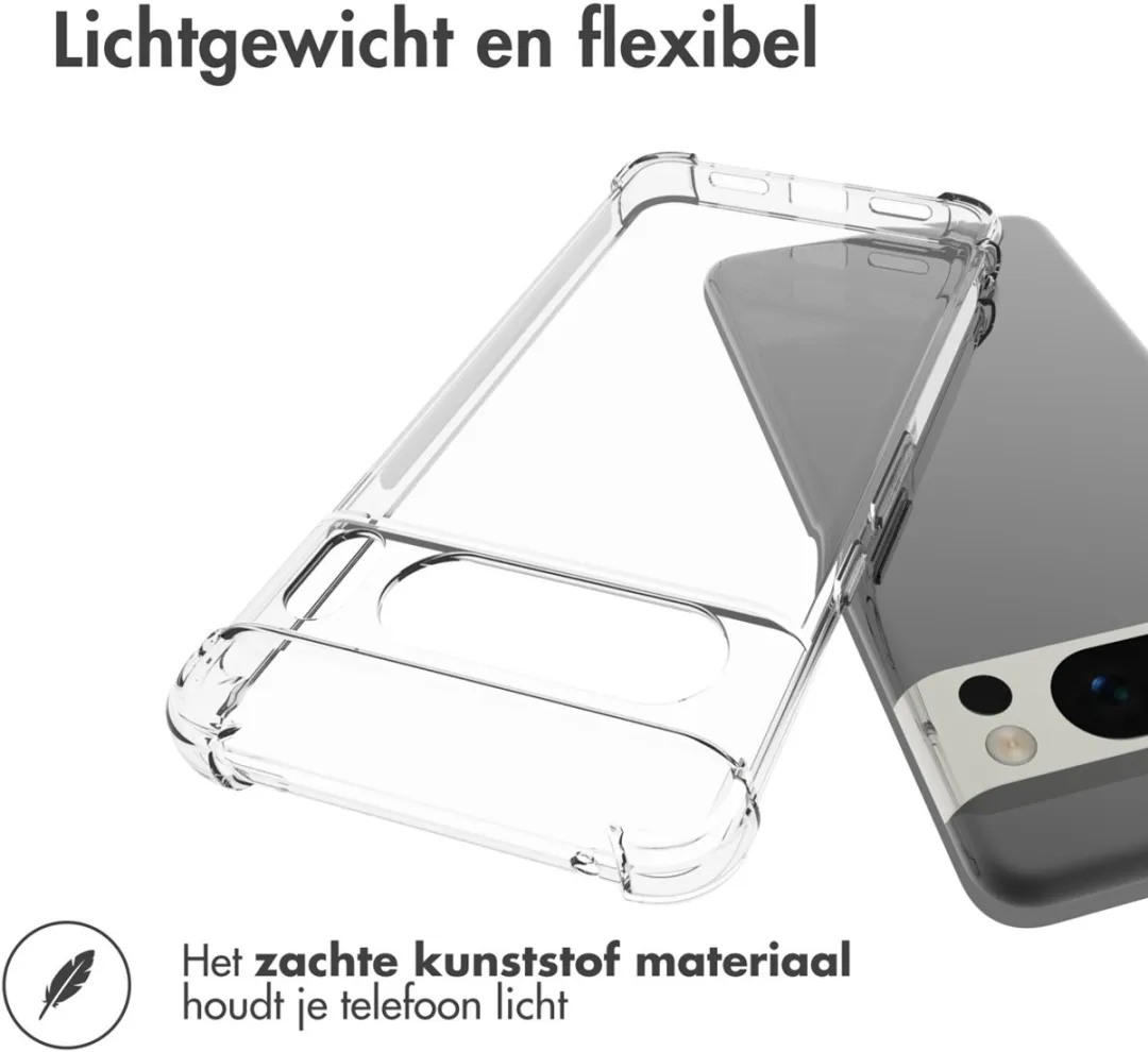 Imoshion Hoesje Google Pixel 8 Pro - Transparant - afbeelding 6 van 6