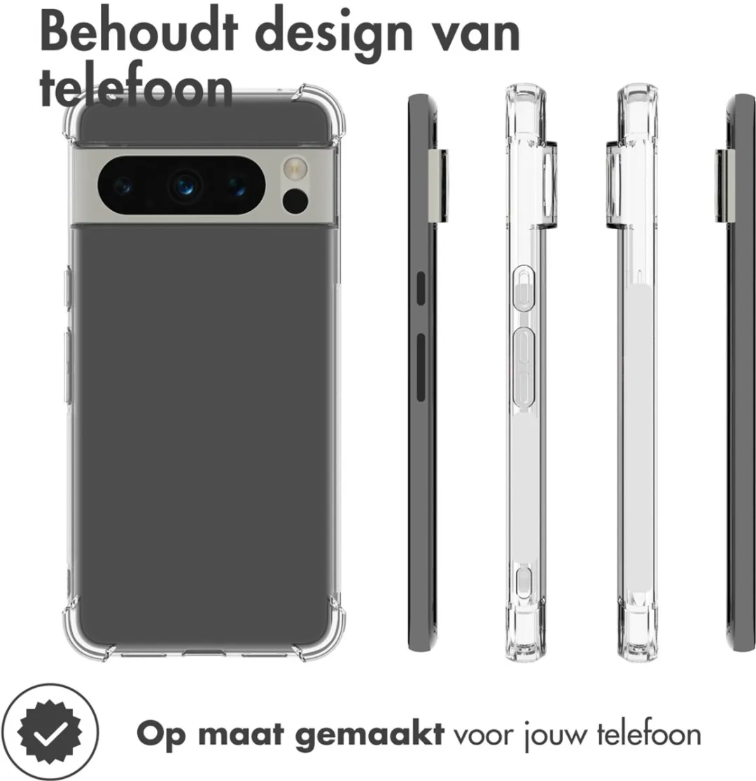 Imoshion Hoesje Google Pixel 8 Pro - Transparant