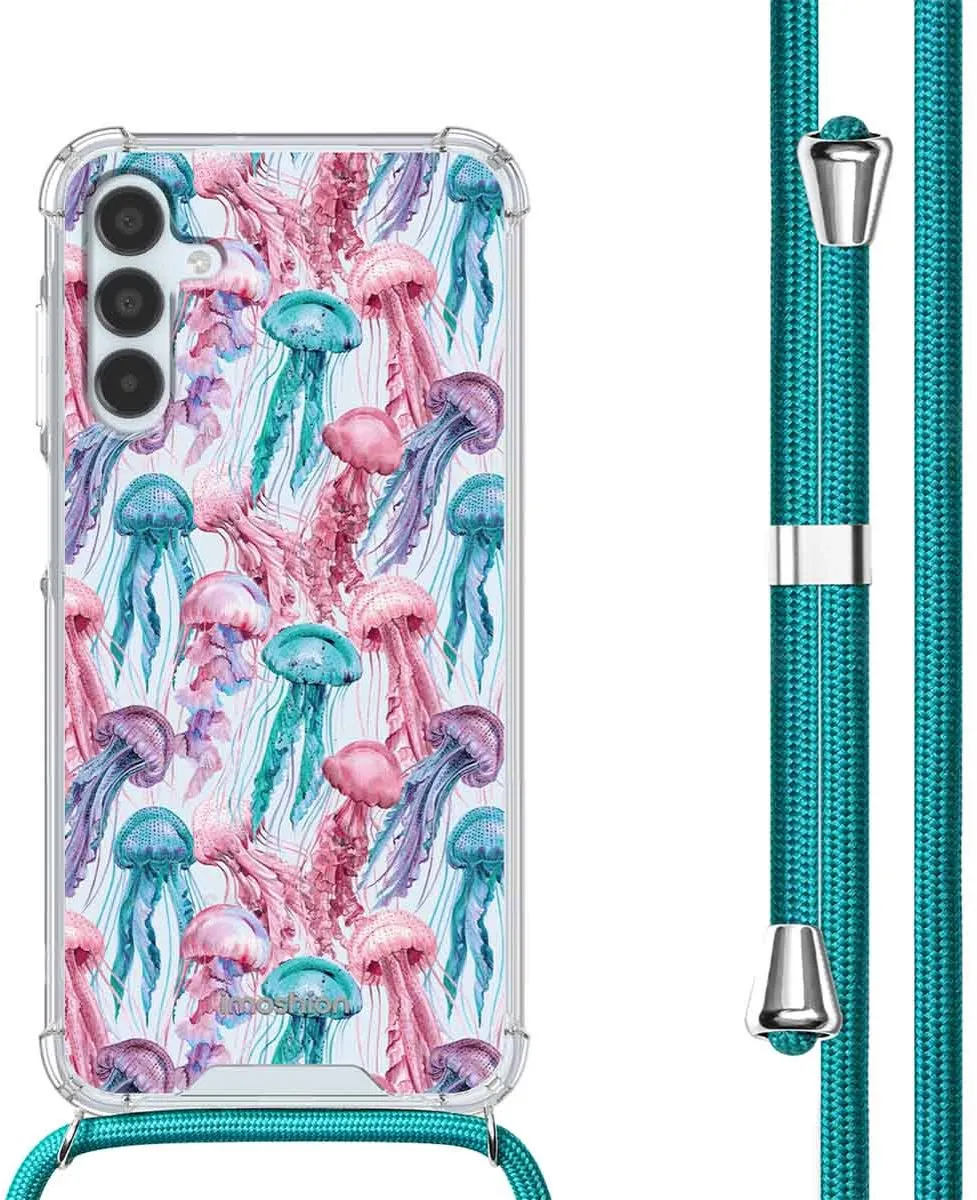 Imoshion Hoesje Samsung Galaxy A15 Jellyfish Watercolor
