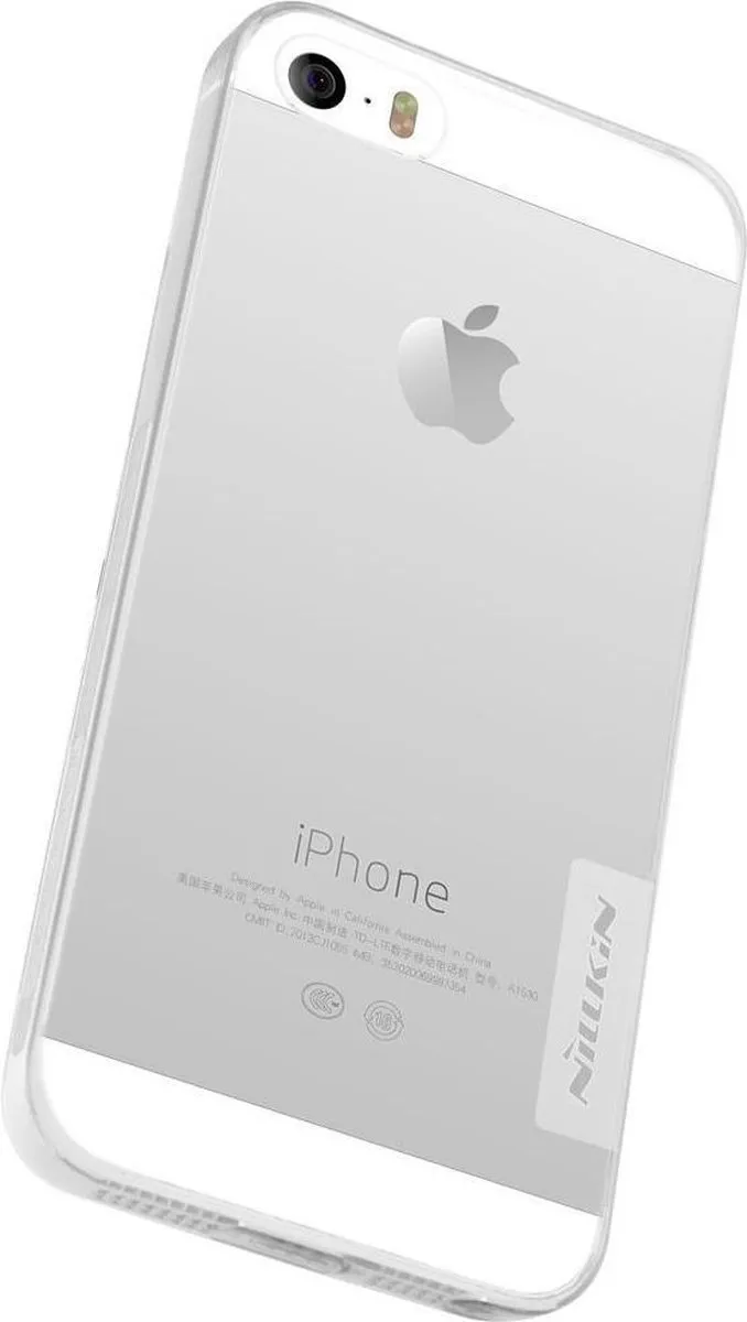 Nillkin Nature TPU Hoes iPhone SE - Transparant - afbeelding 4 van 5